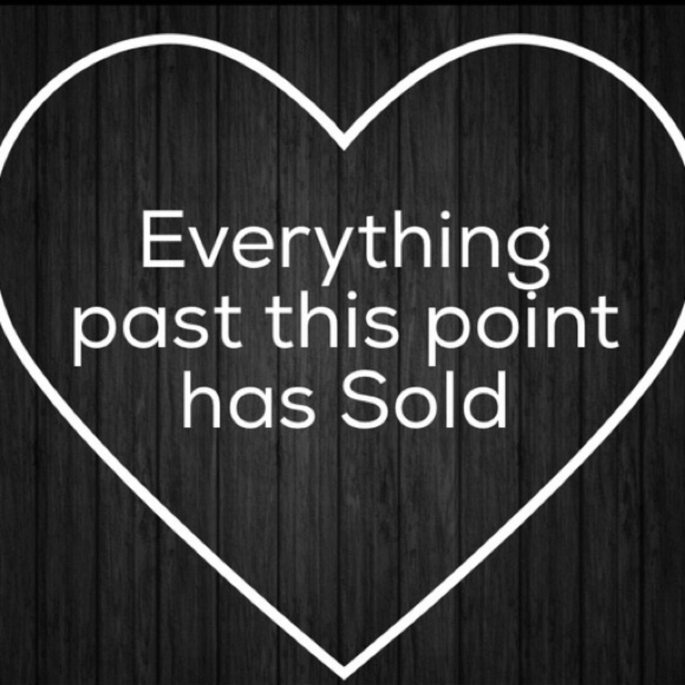 Sold beyond this point :)